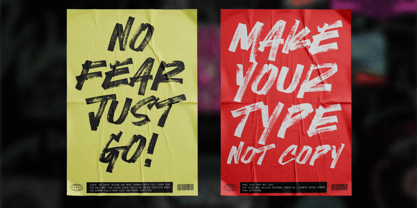 Hallfix Marker Font Poster 8