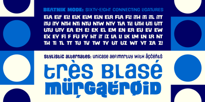 Back Beat Font Poster 4