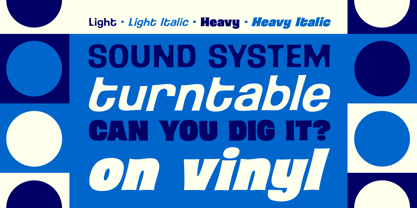 Back Beat Font Poster 3