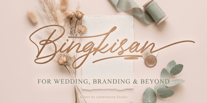 Bingkisan Font Poster 1