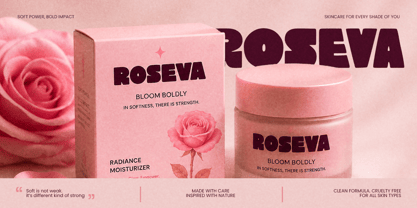 Rose Titan Font Poster 6
