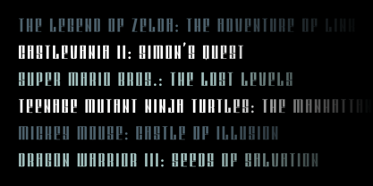 Bolshoi Font Poster 10