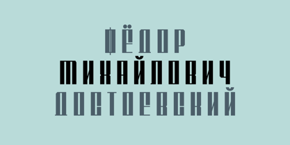 Bolshoi Font Poster 15