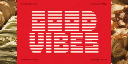 Ruma Font Poster 3