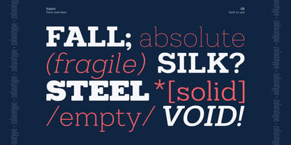 Itadori Font Poster 8