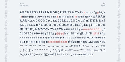 Itadori Font Poster 7