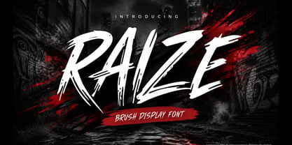 Raize Font Poster 1