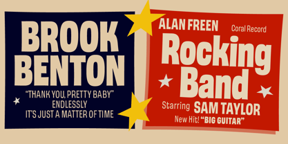GW Swingstar Font Poster 4