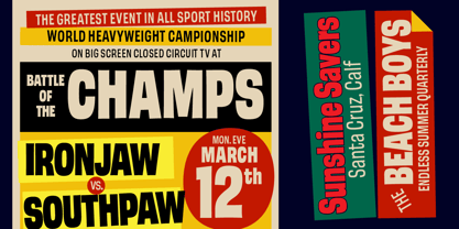 GW Swingstar Font Poster 3
