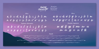 Feeling Passionate Font Poster 6