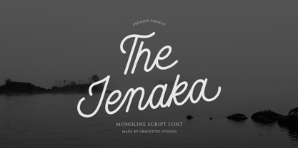 Jenaka Font Poster 1