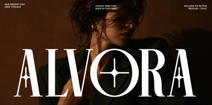 Alvora Font Poster 1