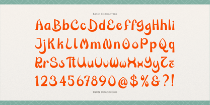 Tazmeera Font Poster 10