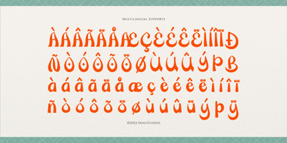 Tazmeera Font Poster 11