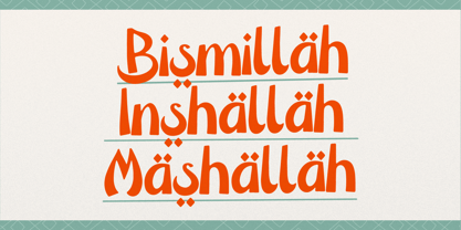 Tazmeera Font Poster 4