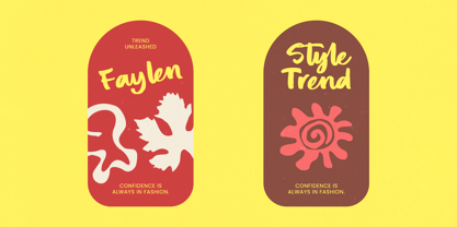 Gud Female Font Poster 5