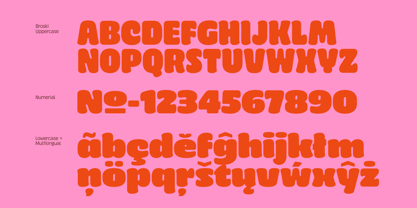 Brodies Font Poster 13