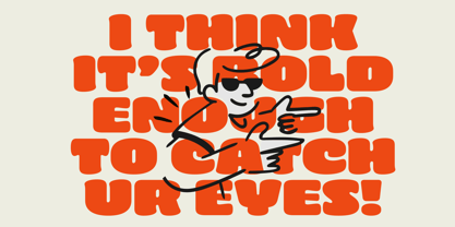 Brodies Font Poster 3