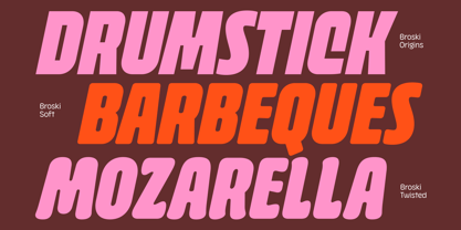 Brodies Font Poster 11