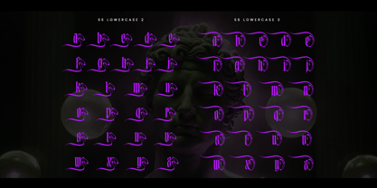 Marble Galaxy Font Poster 9