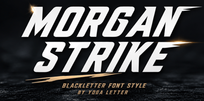 Morgan Strike Font Poster 1