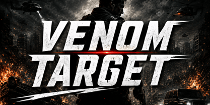 Morgan Strike Font Poster 2