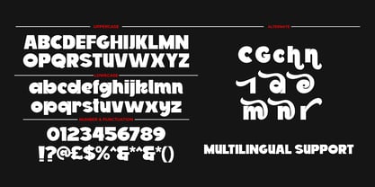Dravonik Font Poster 2