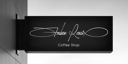 Luxodia Signature Font Poster 4
