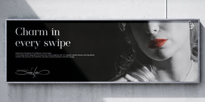 Luxodia Signature Font Poster 11