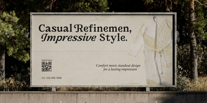 High Strange Font Poster 8