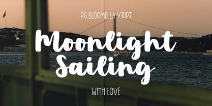 PG Bloomella Font Poster 3