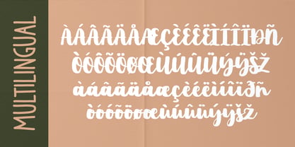 PG Bloomella Font Poster 6