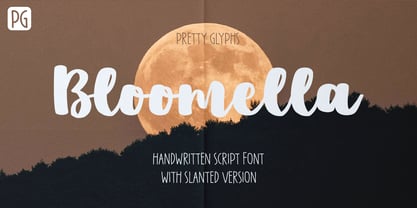 PG Bloomella Font Poster 1