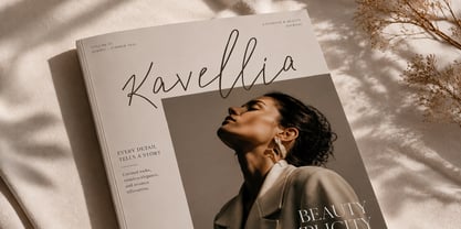 Safielle Font Poster 9