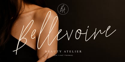 Safielle Font Poster 7