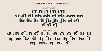 Bronetta Font Poster 8