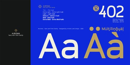 Aurisma Font Poster 5