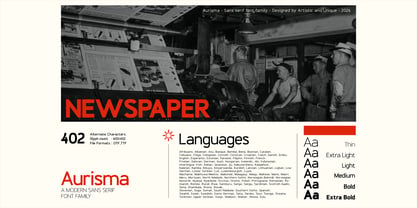 Aurisma Font Poster 9