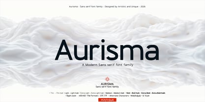 Aurisma Font Poster 1
