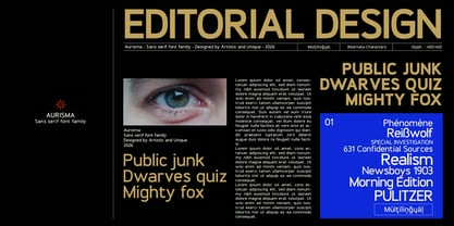 Aurisma Font Poster 8