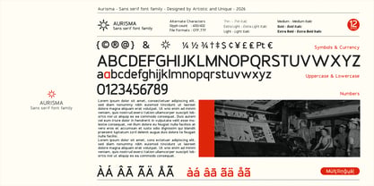 Aurisma Font Poster 4
