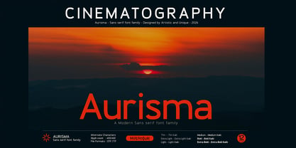 Aurisma Font Poster 14