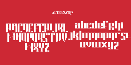 Rosvera Font Poster 4