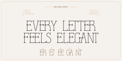 Orvique Font Poster 3