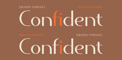 Erowsy Font Poster 2