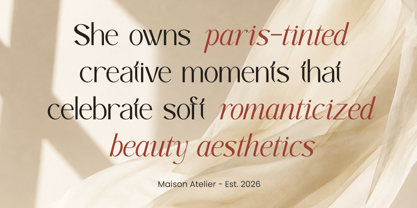 Falore Font Poster 4