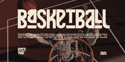 Black Roane Font Poster 6
