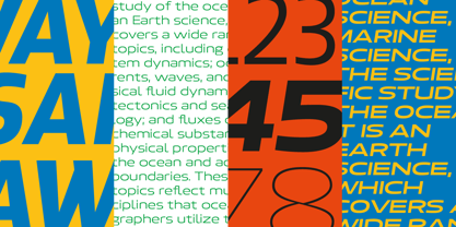 Mizzen Variable Font Poster 8