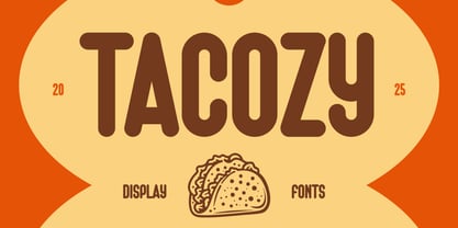 Tacozy Font Poster 1