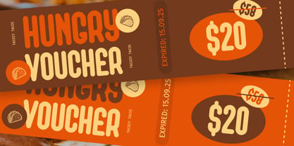 Tacozy Font Poster 5